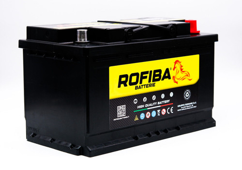 Rofiba batteria auto - , 80ah