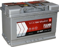 BATTERIA AUTO 80AH FIAMM L3