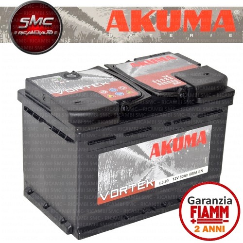 Batteria auto akuma ah - akuma, 80