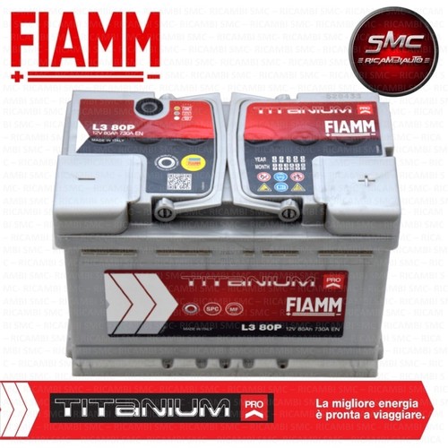 Batteria auto fiamm l380p - auto,