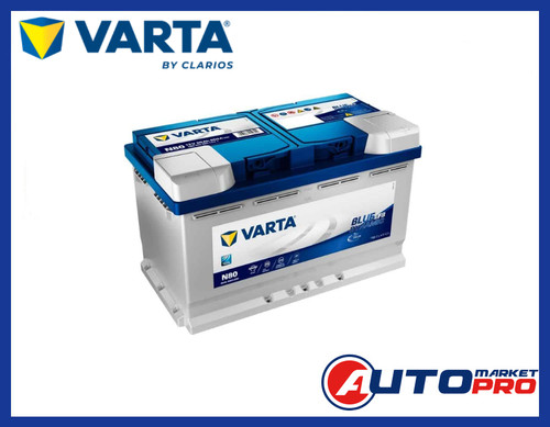 Batteria auto varta efb n80 - batteria,