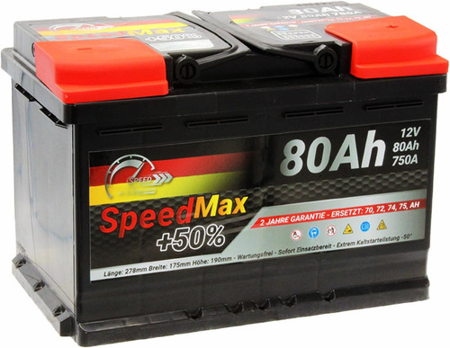 Batteria auto speed max - auto,