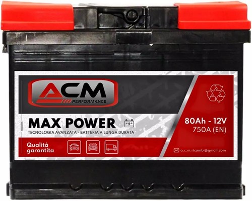 Batteria auto 750a - batteria, ah