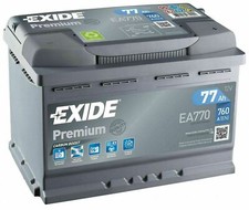 EXIDE EA770 BATTERIA AUTO