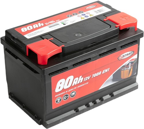 Start batteria auto 80ah - batteria,