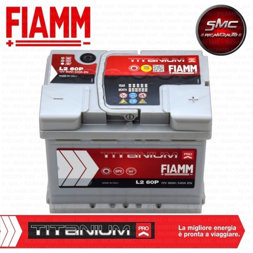 Batteria auto fiamm 60ah - batteria, 540a