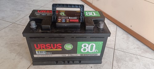 Batteria auto 12v ursus - auto, 80ah